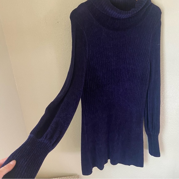 Free People Turtleneck Back Keyhole Winter Dress - Picture 4 of 7